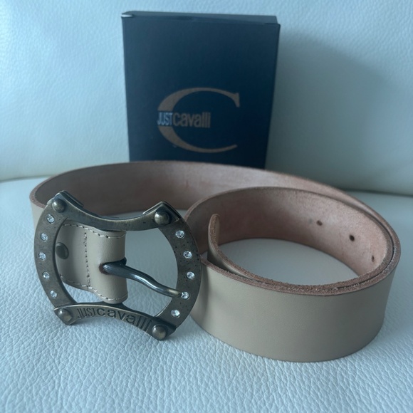 Just Cavalli genuine leather belt